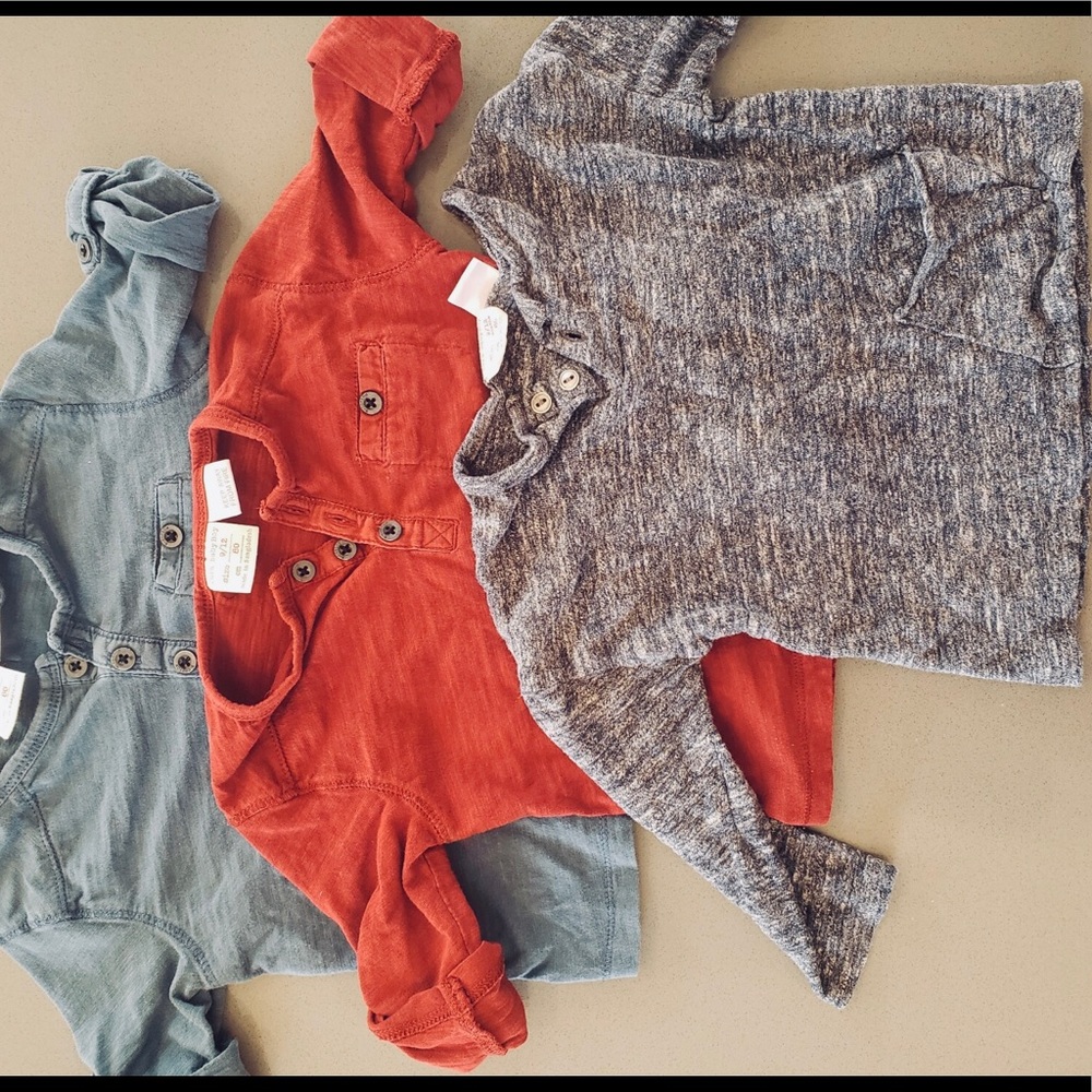 3 Zara shirts
